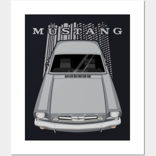 Mustang 1966 - Silver Posters and Art